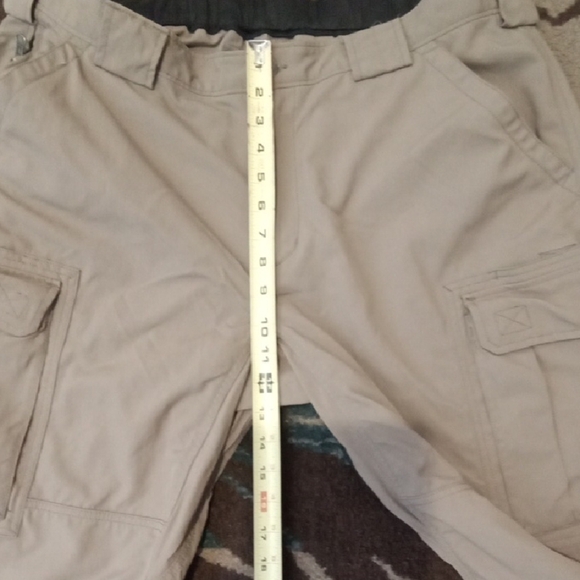 Duluth Trading Co  Fire Hose Brown  Cargo Pants Relaxed Fit Gorepcore Mens 32 - Picture 6 of 9